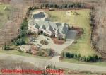 Closeup of Chris Rock's house